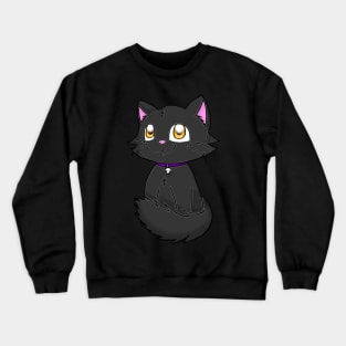 Halloween Kitten Crewneck Sweatshirt